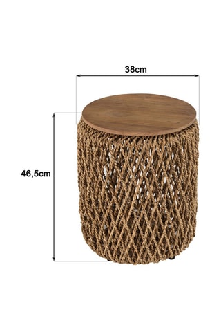 Table basse Alida - Marron