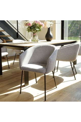 2 chaises Victoire - Gris