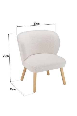 Fauteuil Albane - Blanc