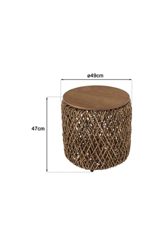 Table d'appoint Sixtine - Naturel
