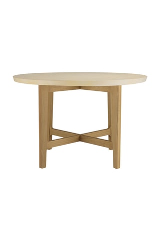 Table à manger Grégoire - Beige et naturel