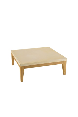 Table basse Grégoire - Beige et naturel
