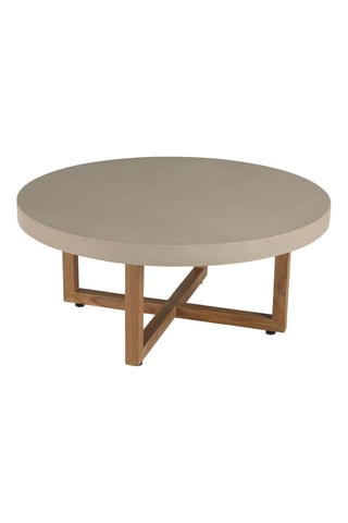 Table basse ronde Dak - Naturel