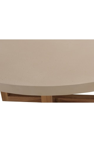 Table basse ronde Dak - Naturel