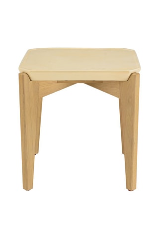 Table d'appoint Grégoire - Beige et naturel