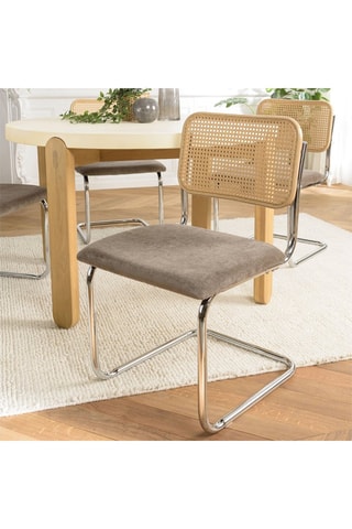 2 chaises Lea - Taupe
