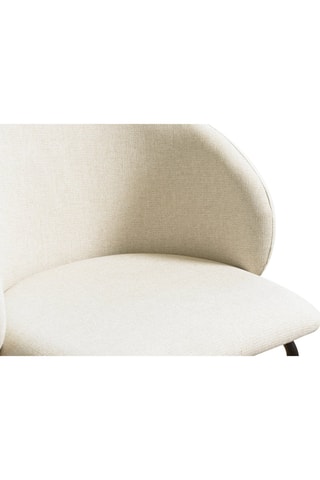 2 chaises Tom - Ecru