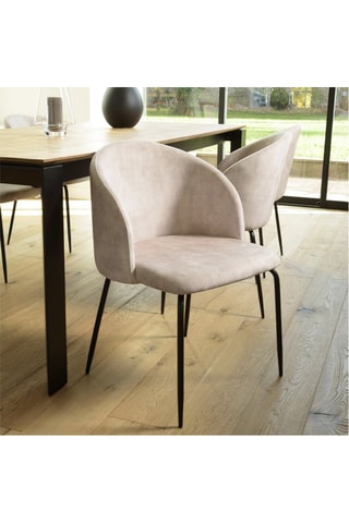 2 chaises Tom - Beige