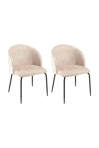 2 chaises Tom - Beige
