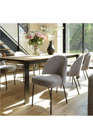 2 chaises Ulysse - Gris