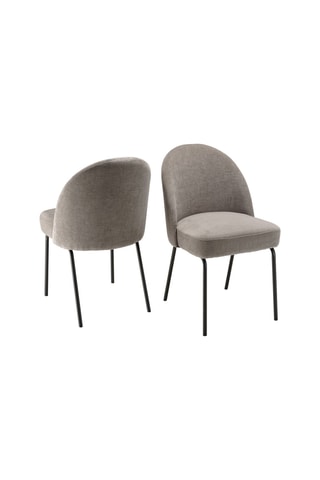 2 chaises Ulysse - Gris