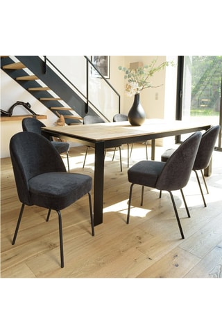 2 chaises Ulysse - Noir