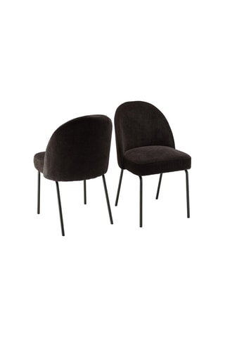 2 chaises Ulysse - Noir