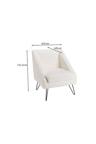 Fauteuil Albane - Blanc