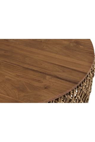 Table basse ronde Sixtine - Naturel