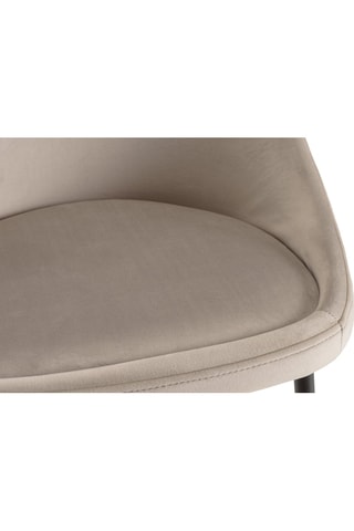 2 tabourets tom - Beige et noir