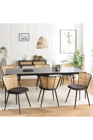 2 chaises Lea - Noir