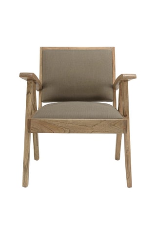 Fauteuil Dak - Naturel et kaki
