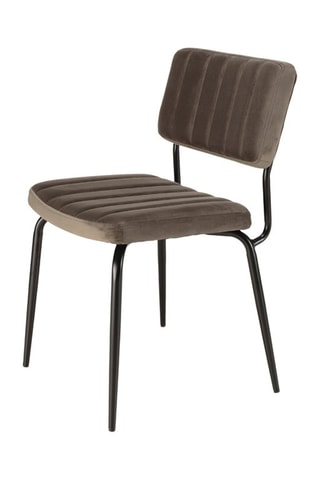 2 chaises Agathe - Gris