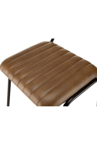 2 chaises Marcel - Marron et naturel