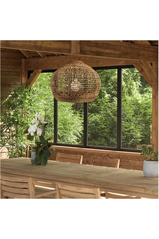 Suspension boule Sixtine - Naturel
