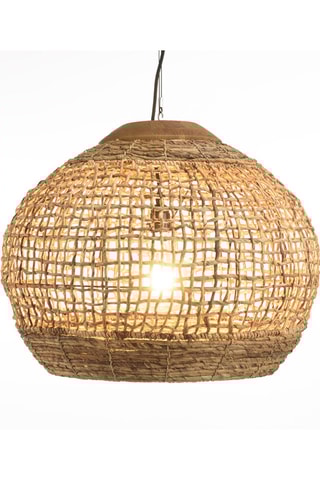 Suspension boule Sixtine - Naturel