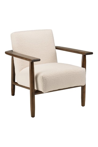 Fauteuil Gaston - Naturel et écru