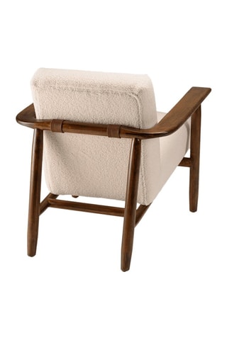 Fauteuil Gaston - Naturel et écru
