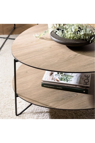 Table basse Julia - Imitation bois