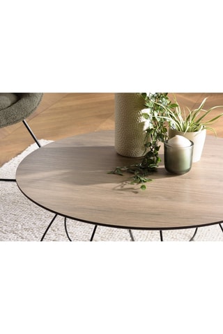 Table basse Julia - Imitation bois