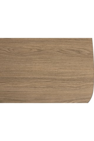 Table basse Julia - Imitation bois et noir