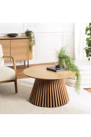 Table basse en chêne - 80 x 45 cm