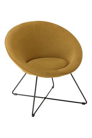 Fauteuil Agathe - Jaune