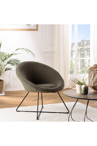 Fauteuil Agathe - Kaki