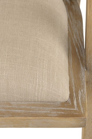 Chaise en frêne et rotin Pierre - 59 x 75,5 X 56 cm
