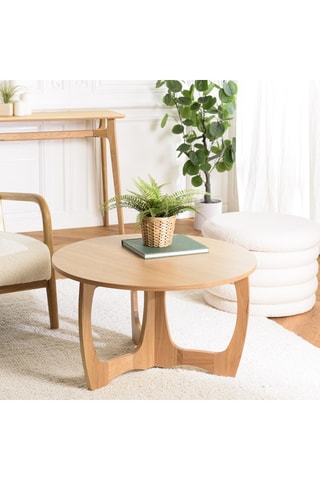 Table basse  en chêne  - 80 x 46 cm