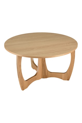 Table basse  en chêne  - 80 x 46 cm