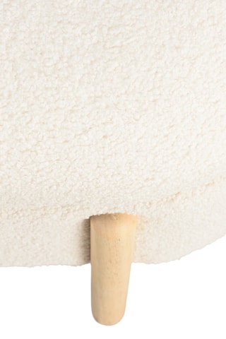 Banc-coffre - Ecru - En polyester