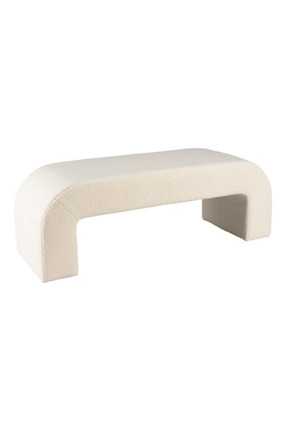 Banc - Ecru - En polyester