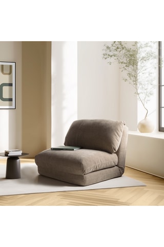 Chauffeuse multi-position - Taupe - 1 place