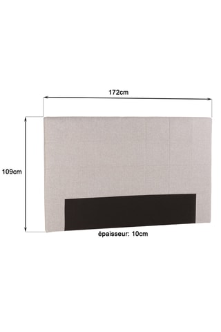 Tête de lit en pin Arthur - 172 x 10 x 109 cm