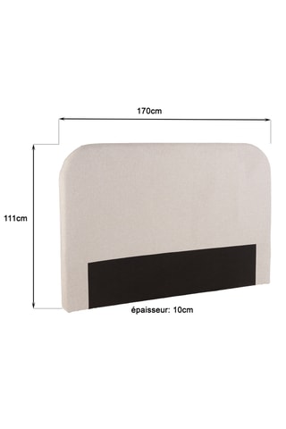 Tête de lit en pin Arthur - 170 x 111 x 10 cm