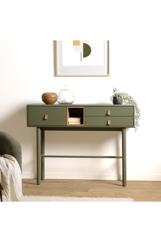 Console 3 tiroirs Ethan - 120 x 90 x 35 cm