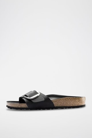 Mules en cuir Madrid  Noir