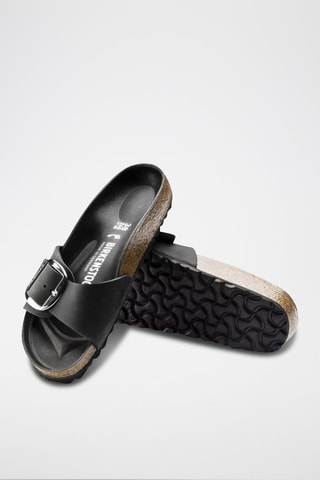 Mules en cuir Madrid  Noir