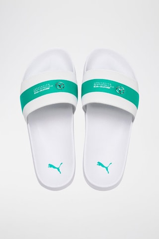 Claquettes AMG Mercedes Blanc et vert