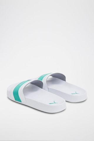 Claquettes AMG Mercedes Blanc et vert