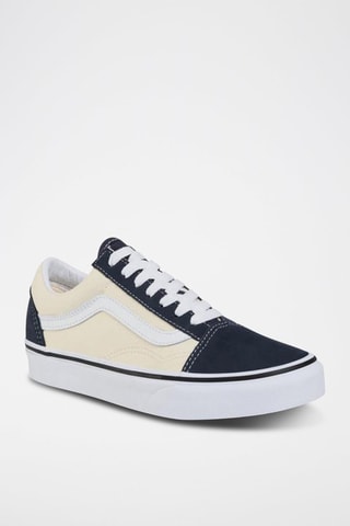 Sneakers Old Skool Bleu marine et beige