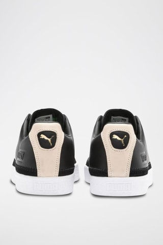 Sneakers en cuir Trim Block Noir