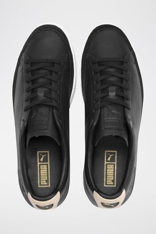Sneakers en cuir Trim Block Noir